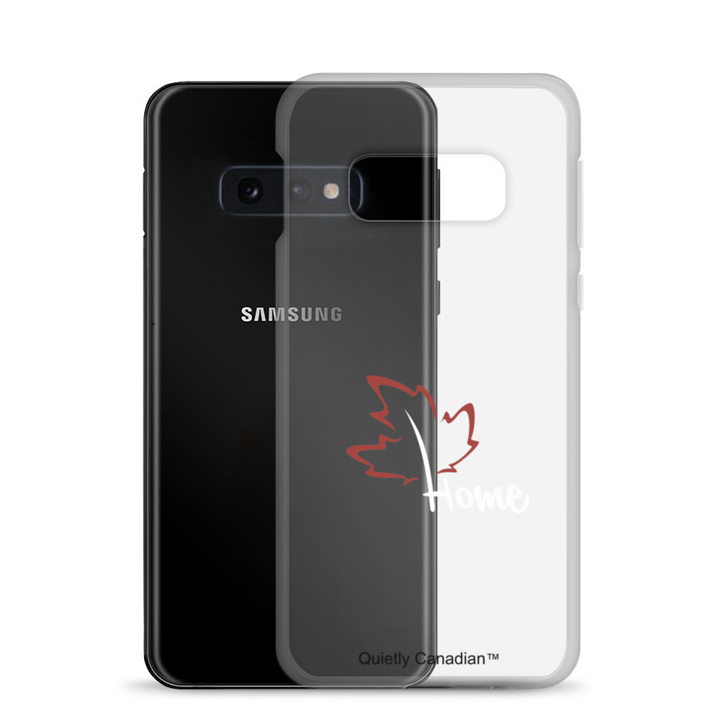 Quietly Canadian™ Home Leaf Samsung Phone Case