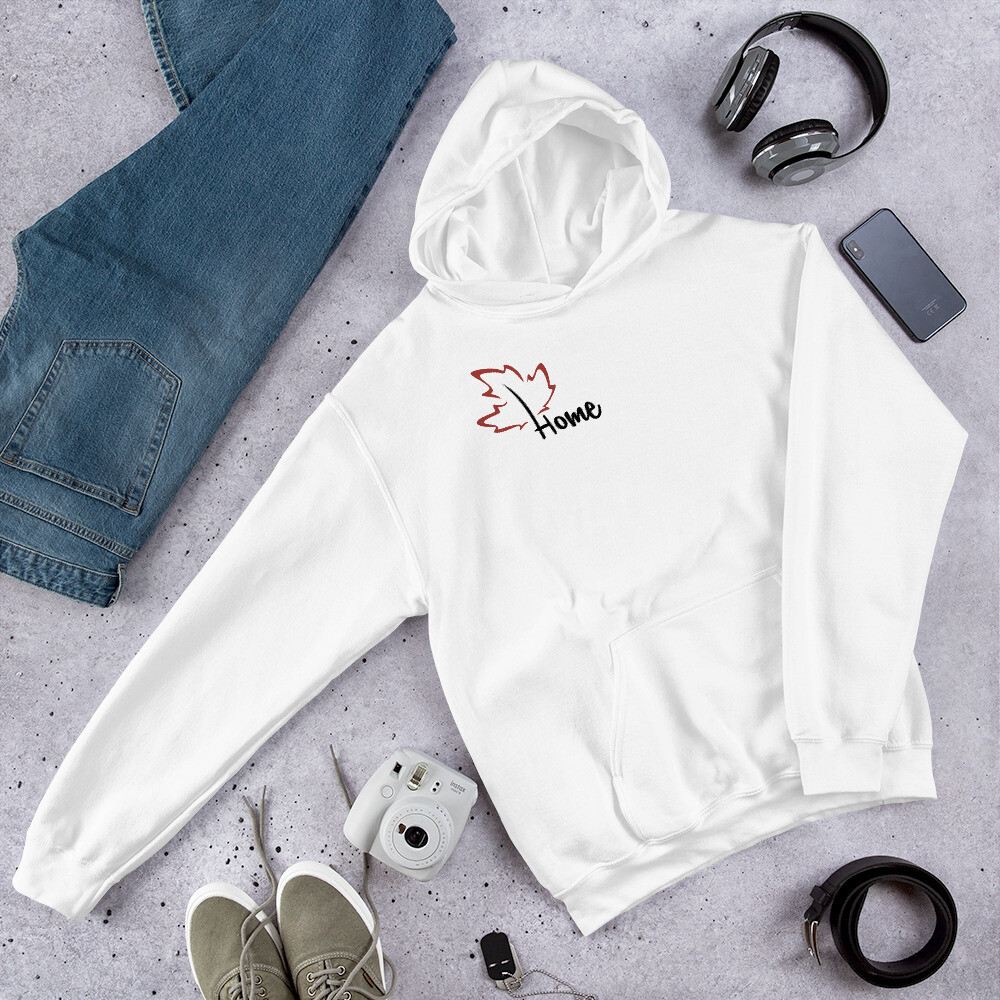 Quietly Canadian™ Home Leaf Unisex Hoodie