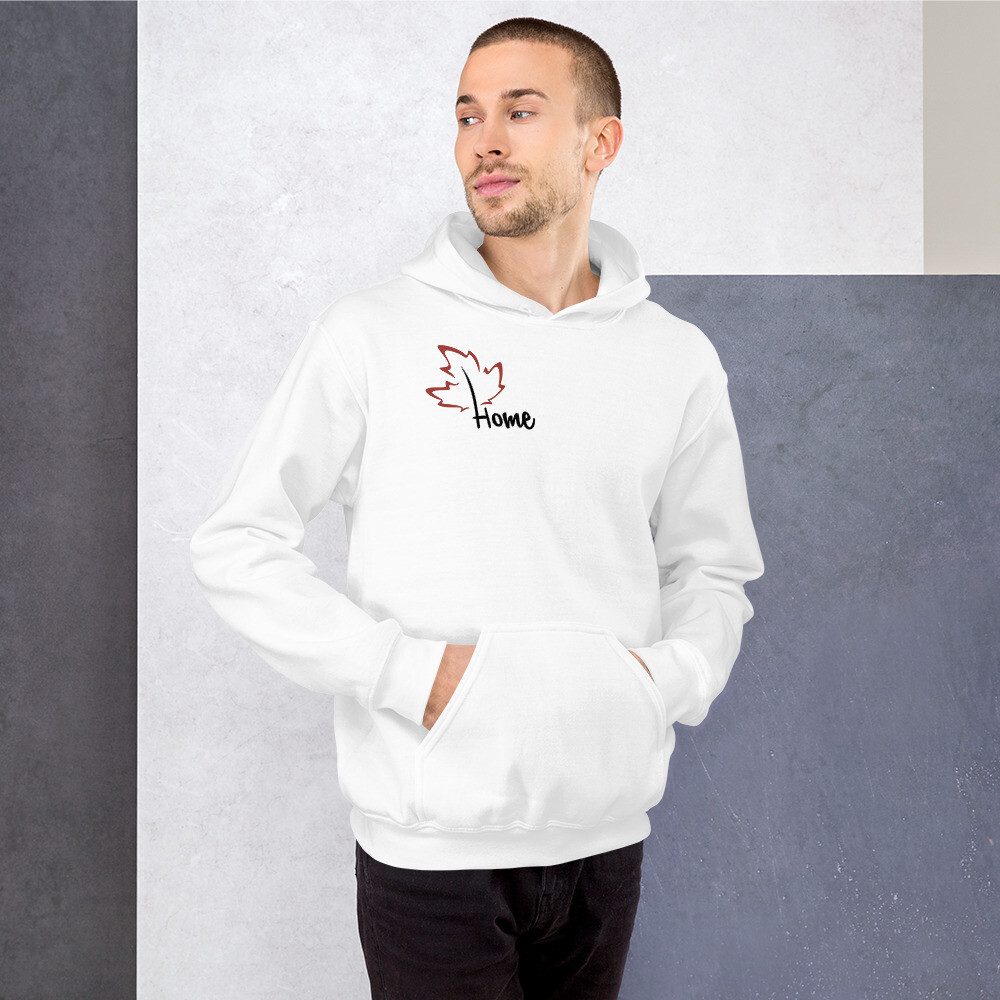 Quietly Canadian™ Home Leaf Unisex Hoodie