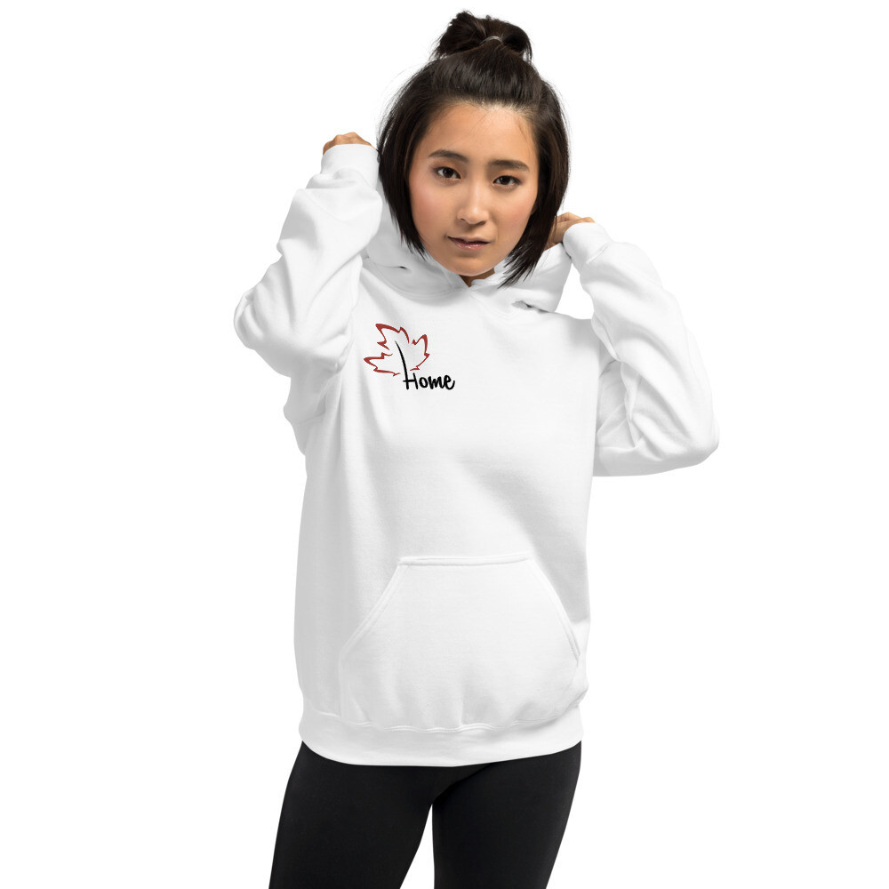 Quietly Canadian™ Home Leaf Unisex Hoodie