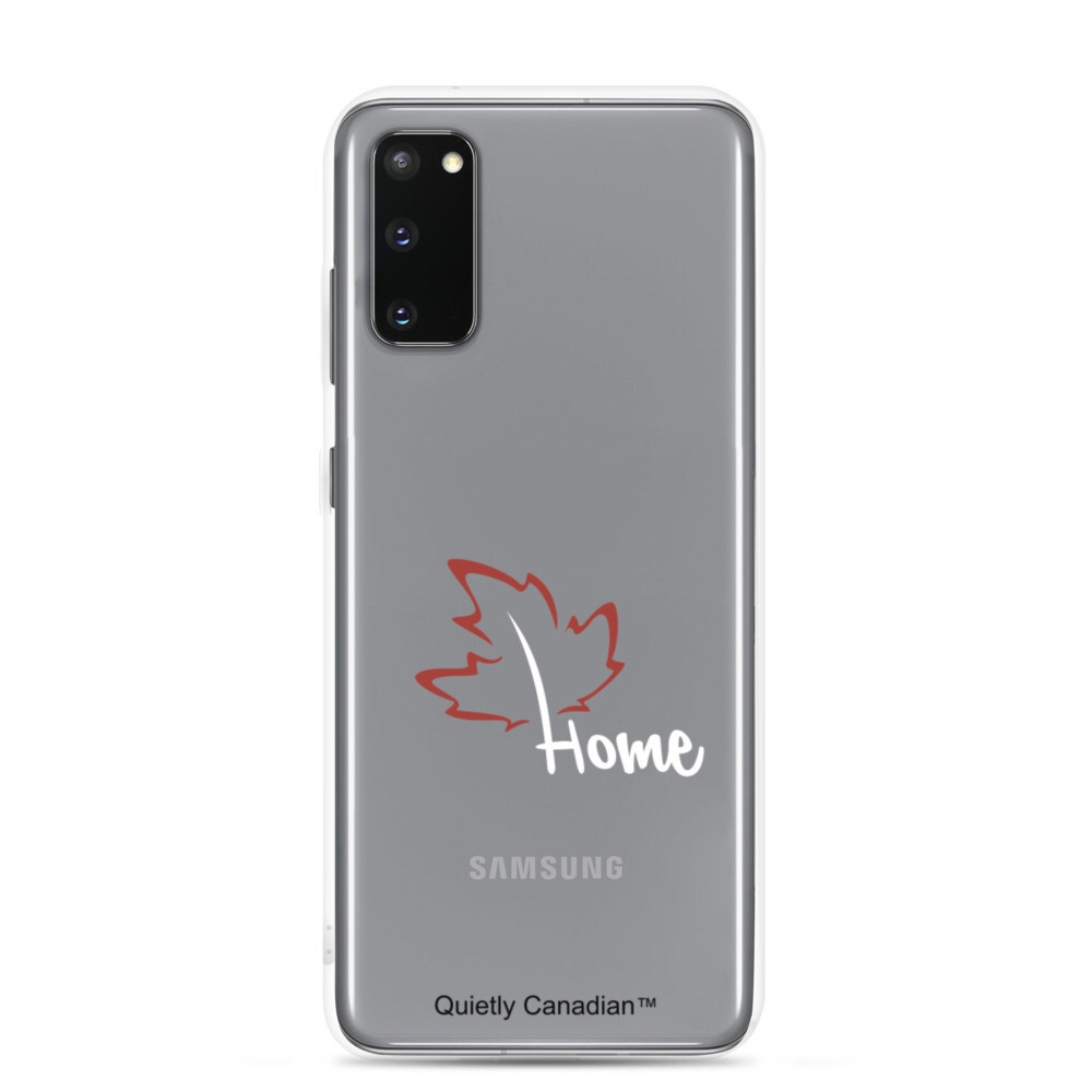 Quietly Canadian™ Home Leaf Samsung Phone Case