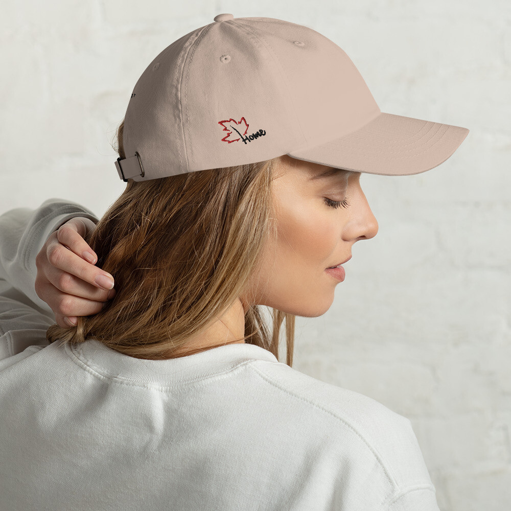 Quietly Canadian™ Light Colored Embroidered Home Leaf Cap