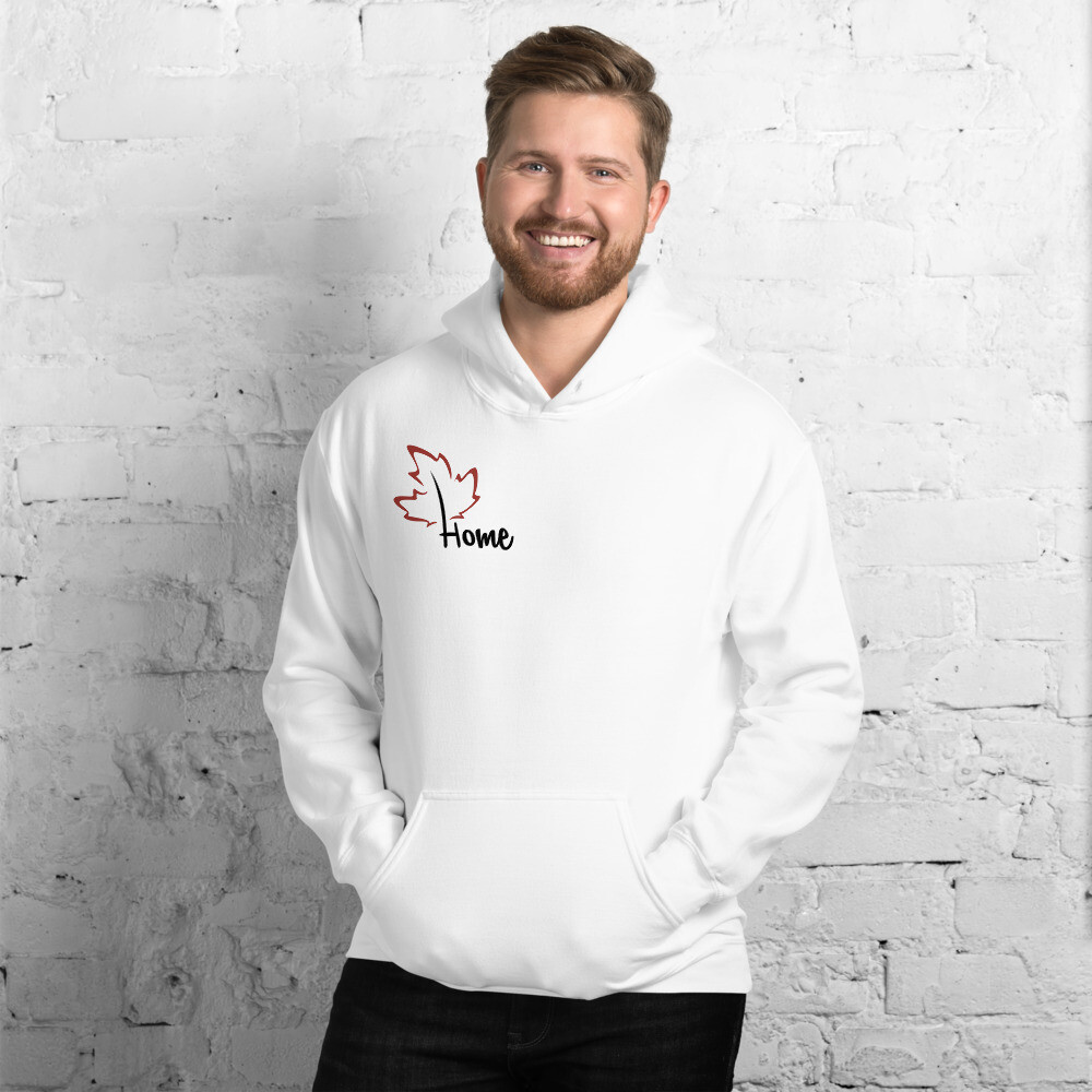 Quietly Canadian™ Home Leaf Unisex Hoodie