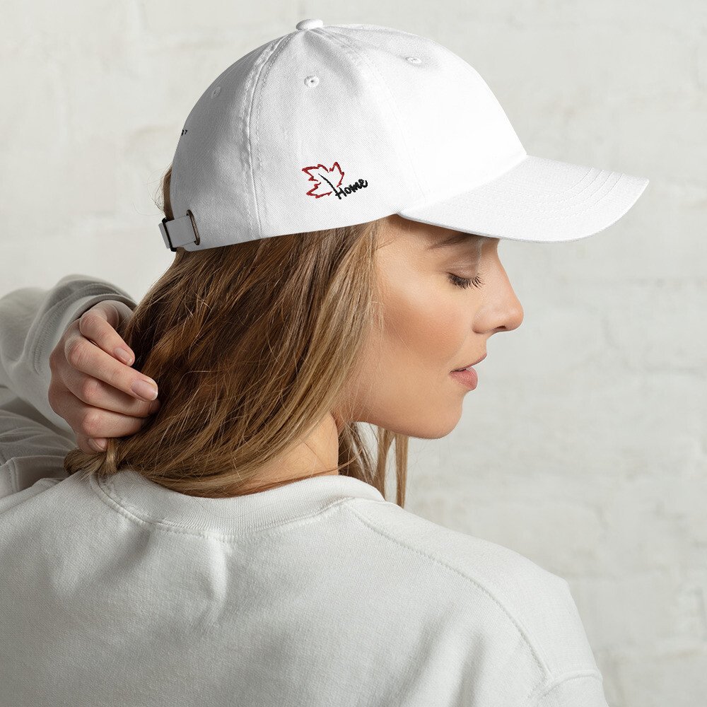 Quietly Canadian™ Light Colored Embroidered Home Leaf Cap