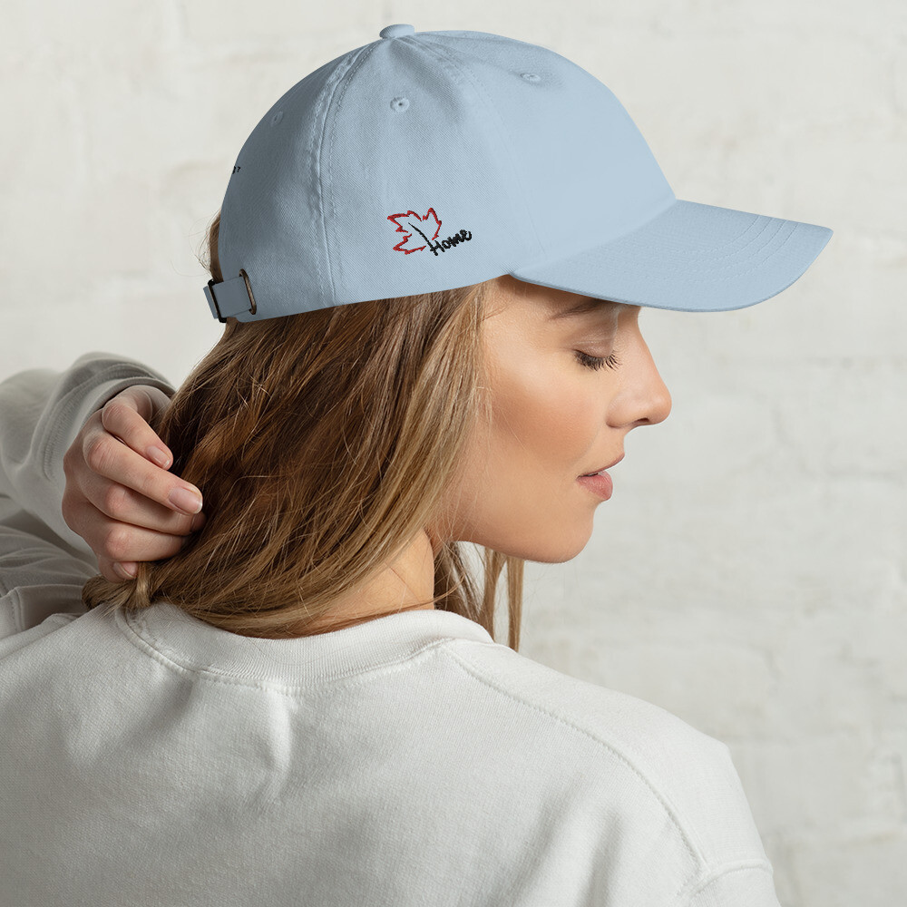 Quietly Canadian™ Light Colored Embroidered Home Leaf Cap