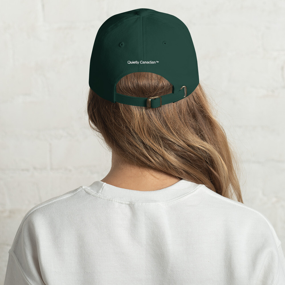 Quietly Canadian™ Dark Colored Embroidered Home Leaf Cap