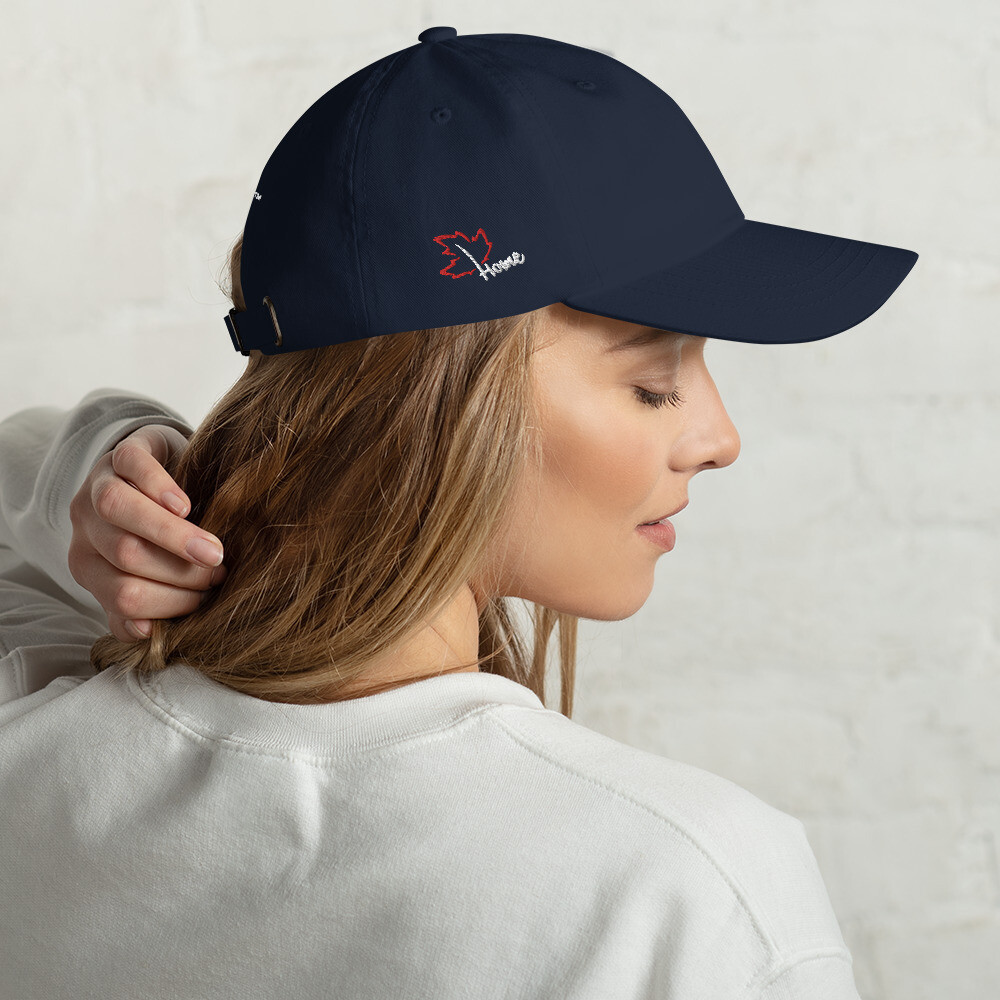 Quietly Canadian™ Dark Colored Embroidered Home Leaf Cap