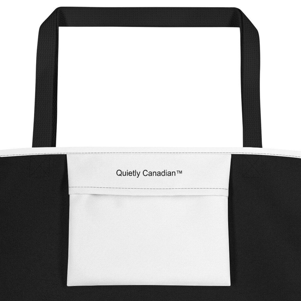 Quietly Canadian™ Home Leaf Beach Bag