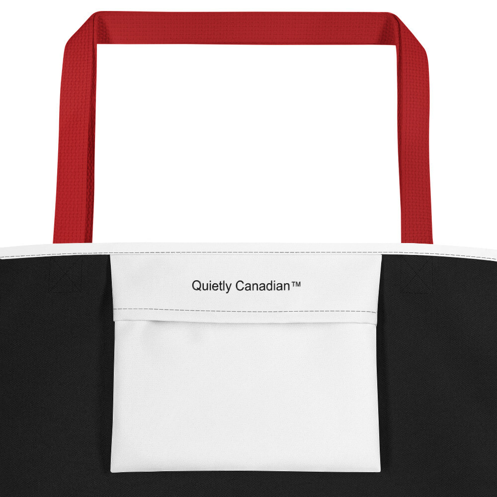 Quietly Canadian™ Home Leaf Beach Bag