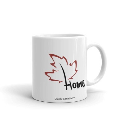 Quietly Canadian™ Home Leaf Mug