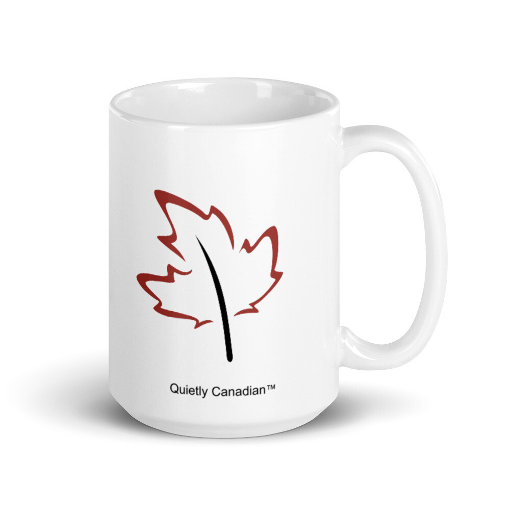 Quietly Canadian™ Windy Leaf Mug