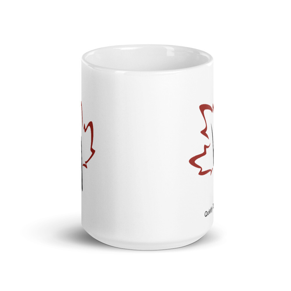 Quietly Canadian™ Windy Leaf Mug