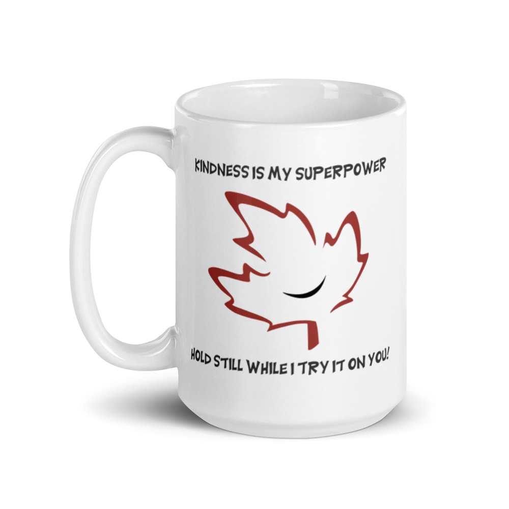 Quietly Canadian™ Kindness Superpower Mug