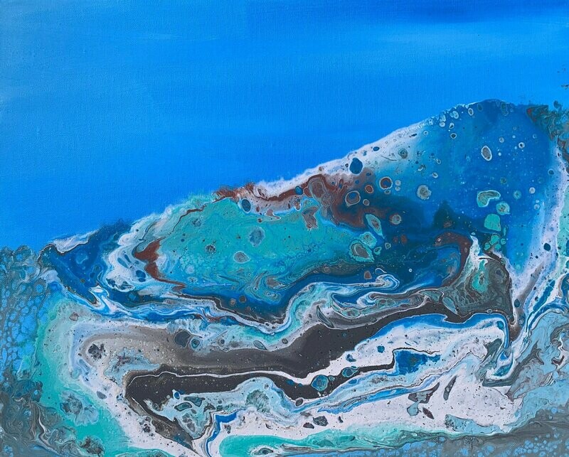Abstract Blue Ocean #1