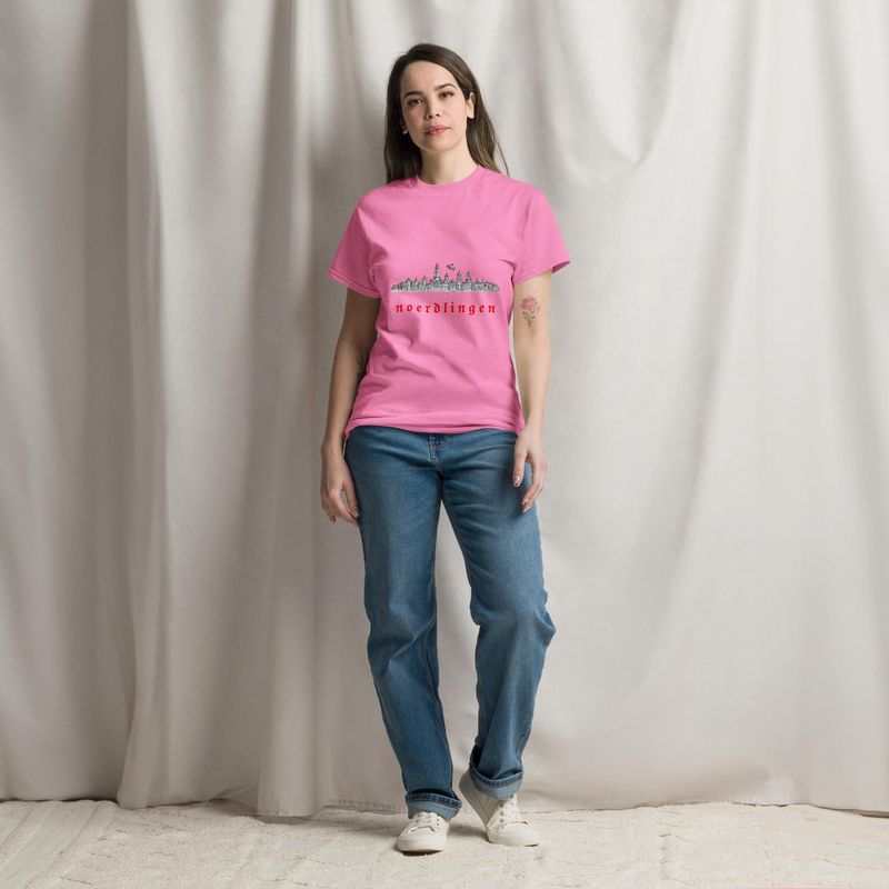 Unisex T-Shirt mit Nördlingen Silhouette