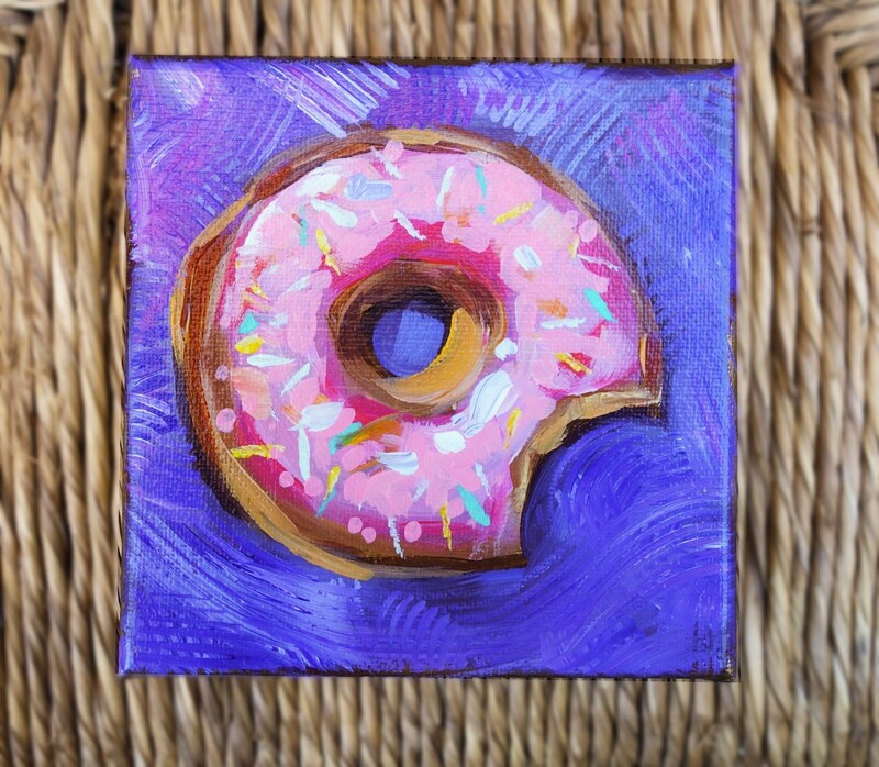 bitten donut
