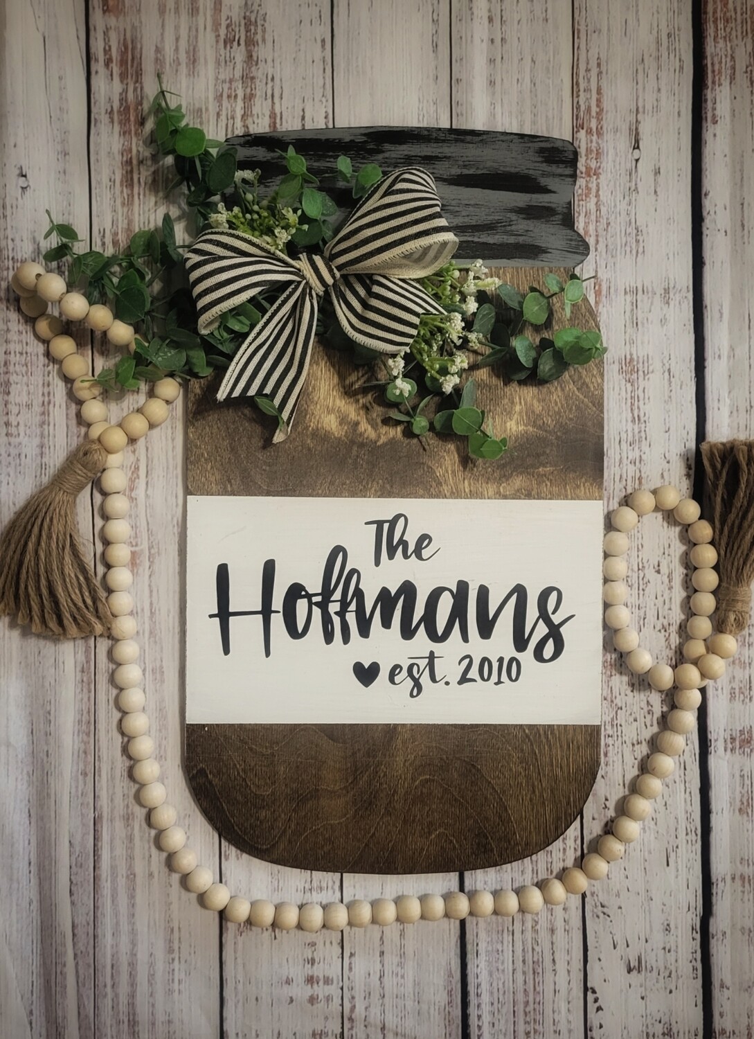Custom Mason Jar Hanger