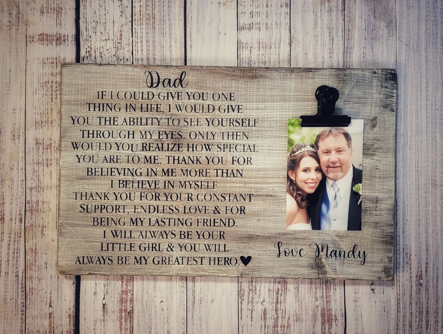 Dad, if I Could Give You