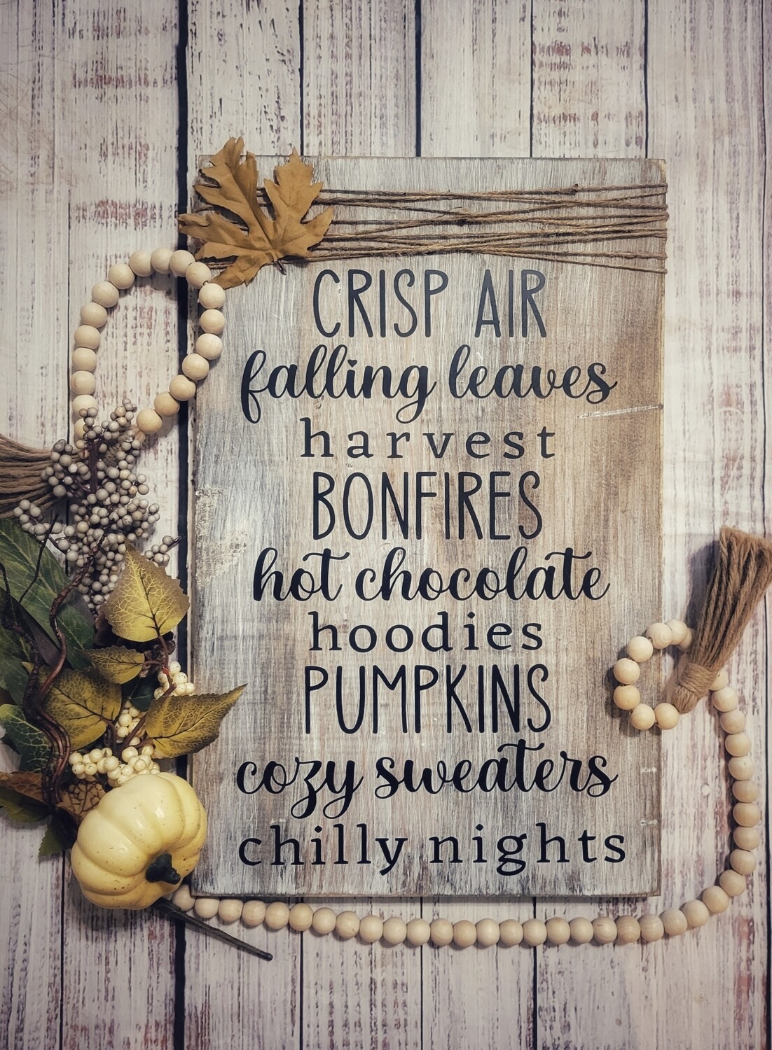 Crisp Air Fall List - 18x10