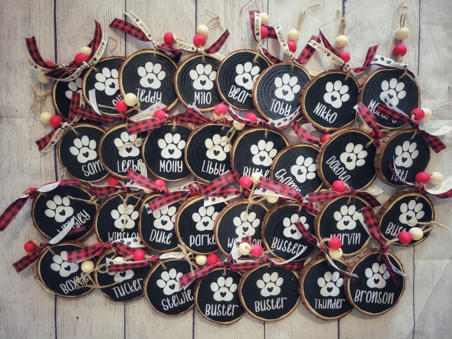 Custom Paw Ornament