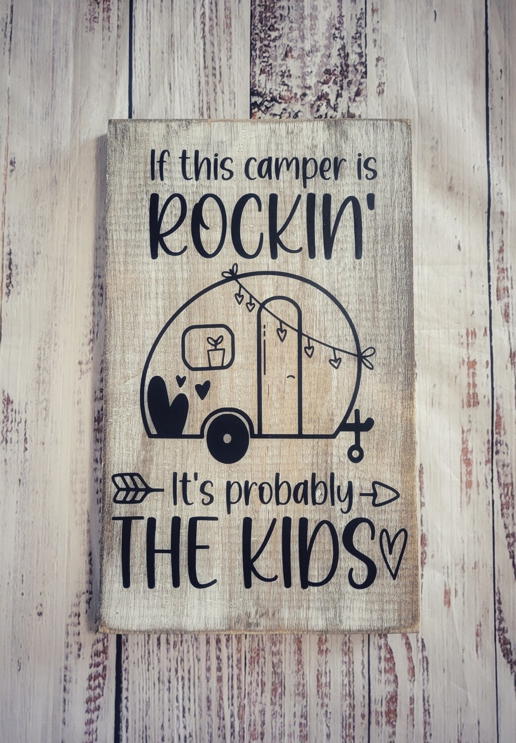 Camper Rocking Kids