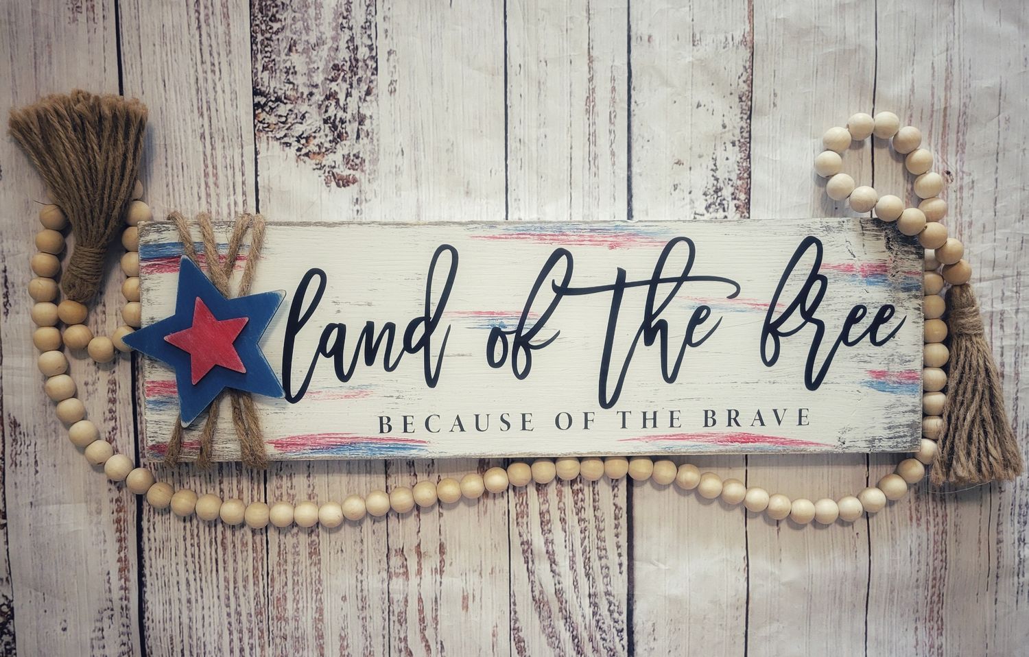 Land of the Free 18x6