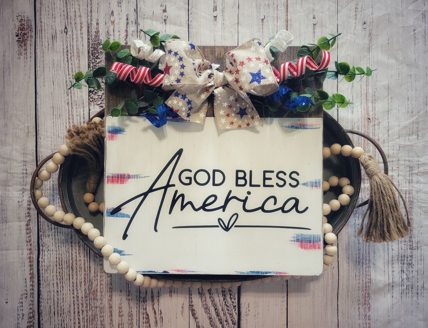 God Bless America 12x12