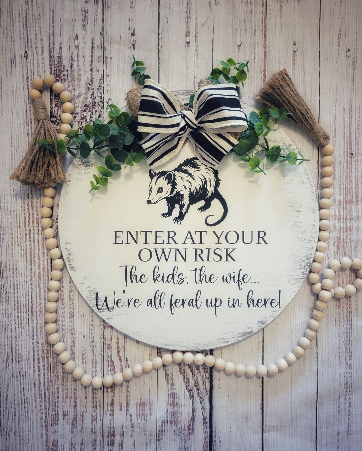 Feral Door Hanger