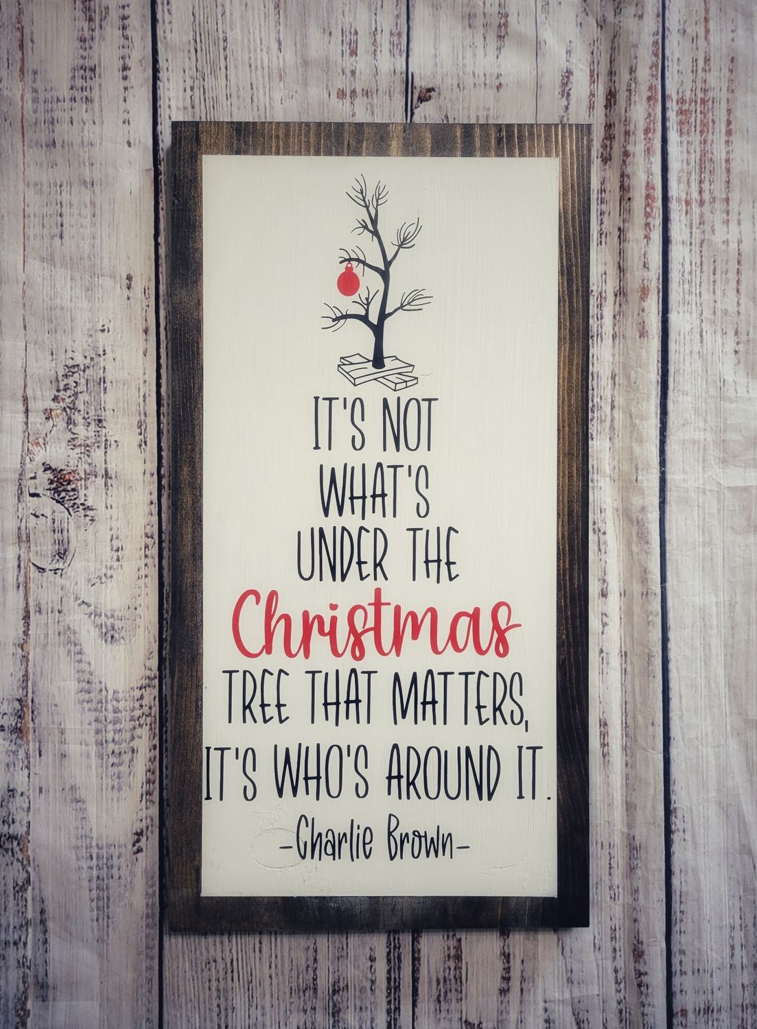 It's Not What's Under the Tree