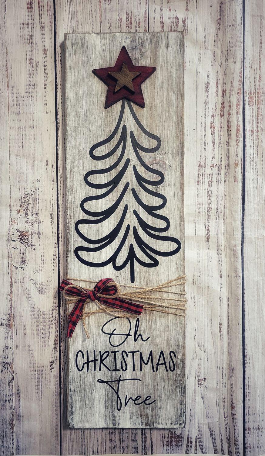 Oh Christmas Tree - 24x8