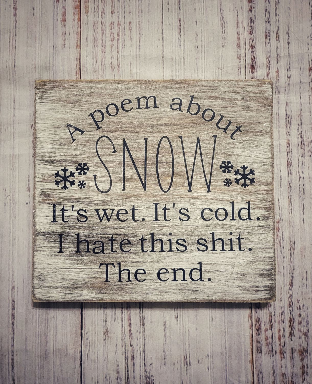 Poem About Snow