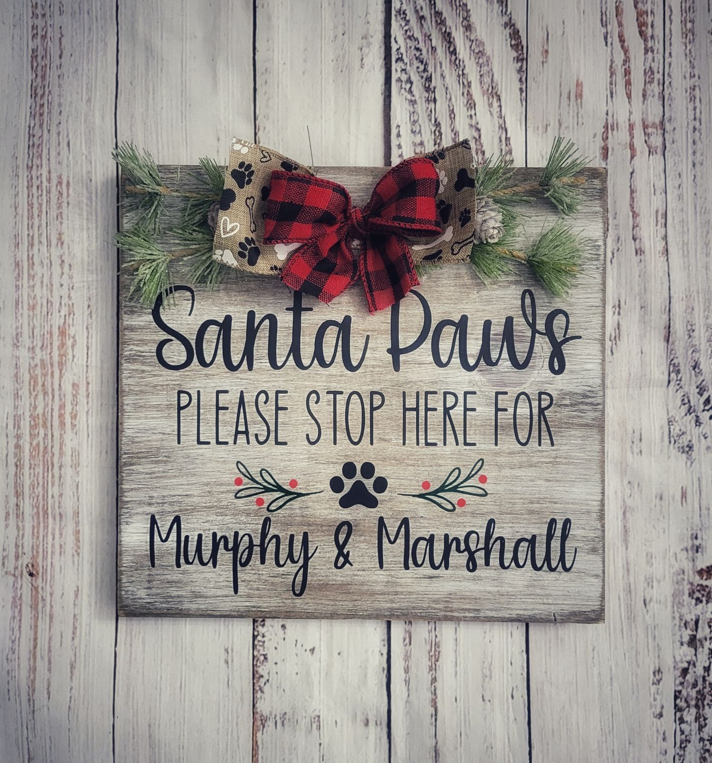 Santa Paws Custom
