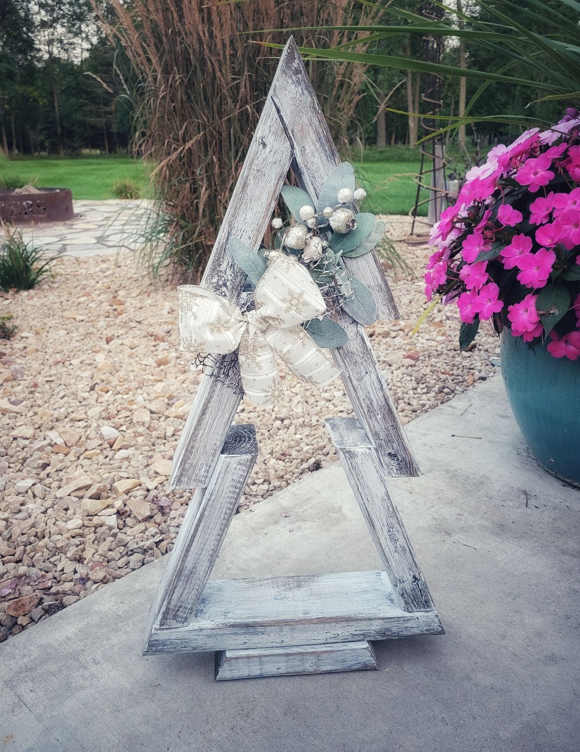 Whitewashed Tree 2ft NO SHIPPING