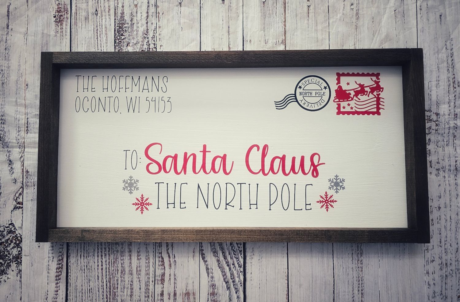 Custom Christmas Letter