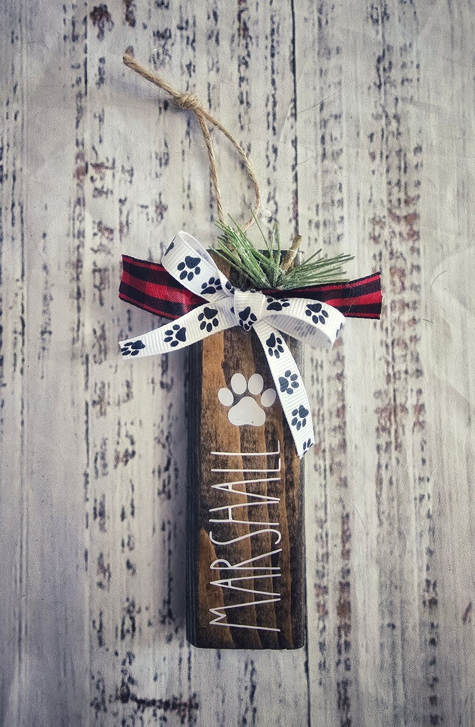 Custom Pet Ornament - 6 inch