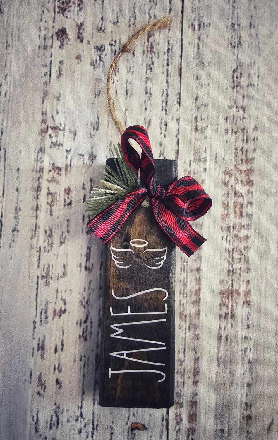 Custom Memorial Ornament - 6 inch