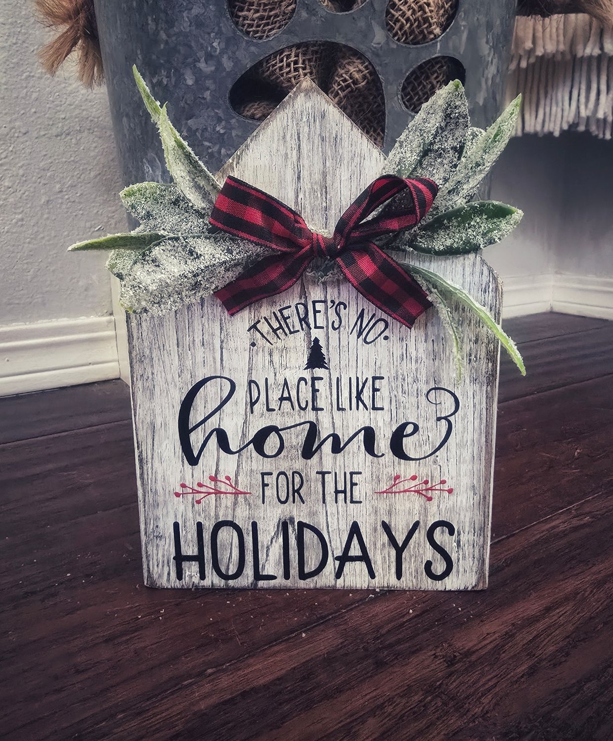 Home for the Holidays House - Whitwash 