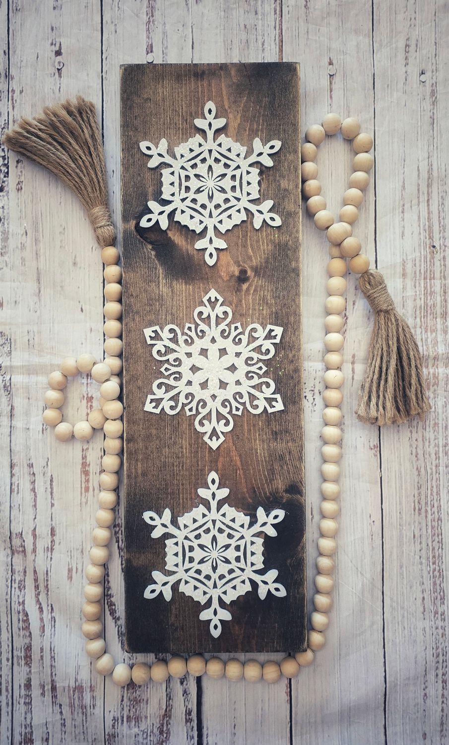 Snowflakes 18x6