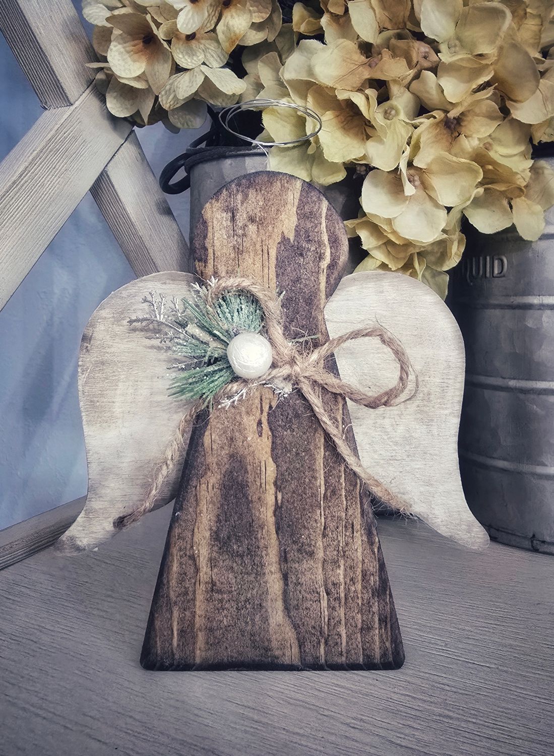 Large Rustic Angel