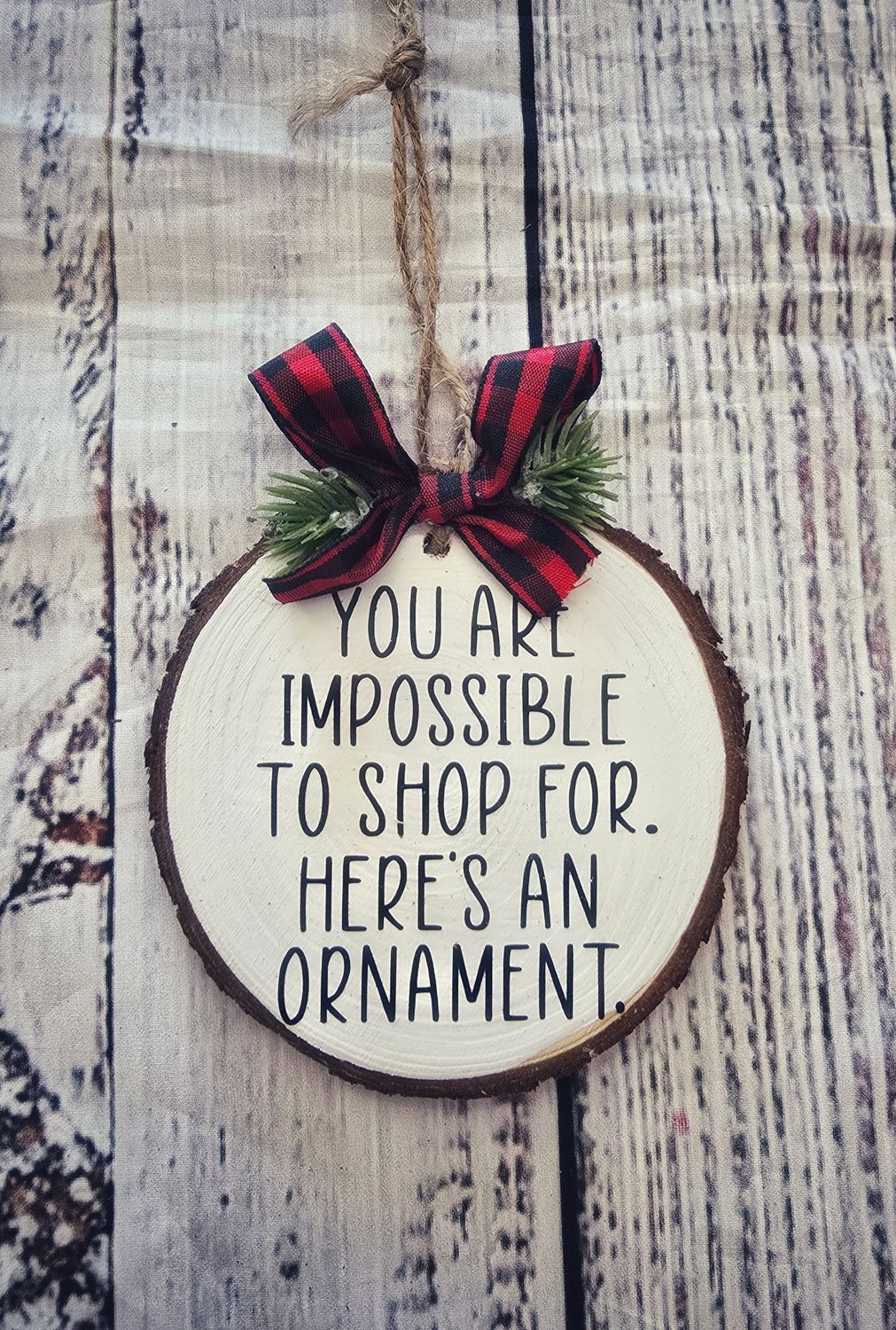 Impossible to Shop Ornament