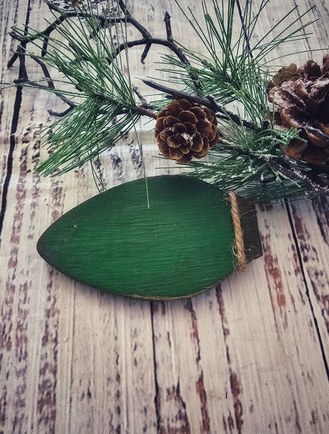 Mini Green Christmas Light