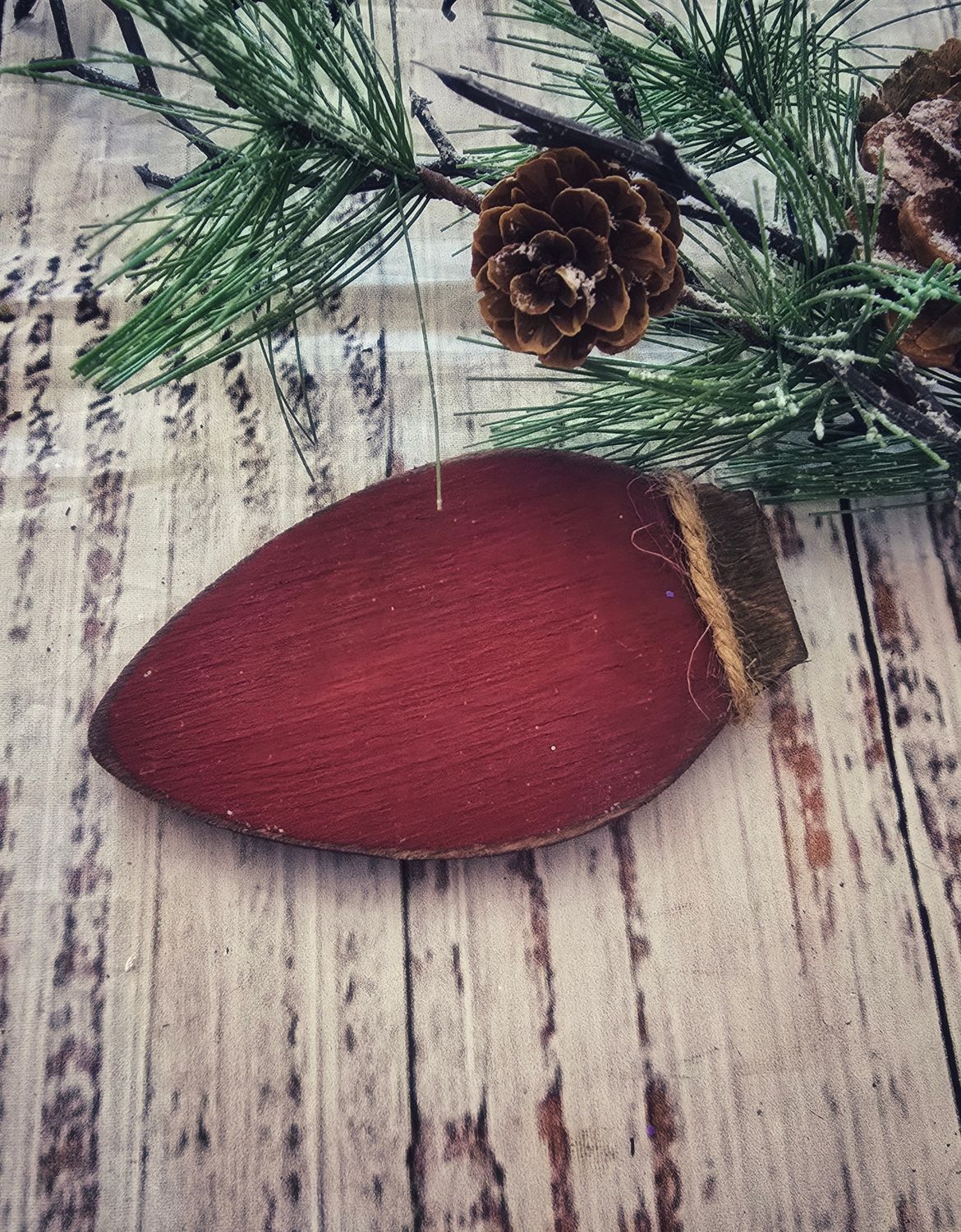 Mini Red Christmas Light