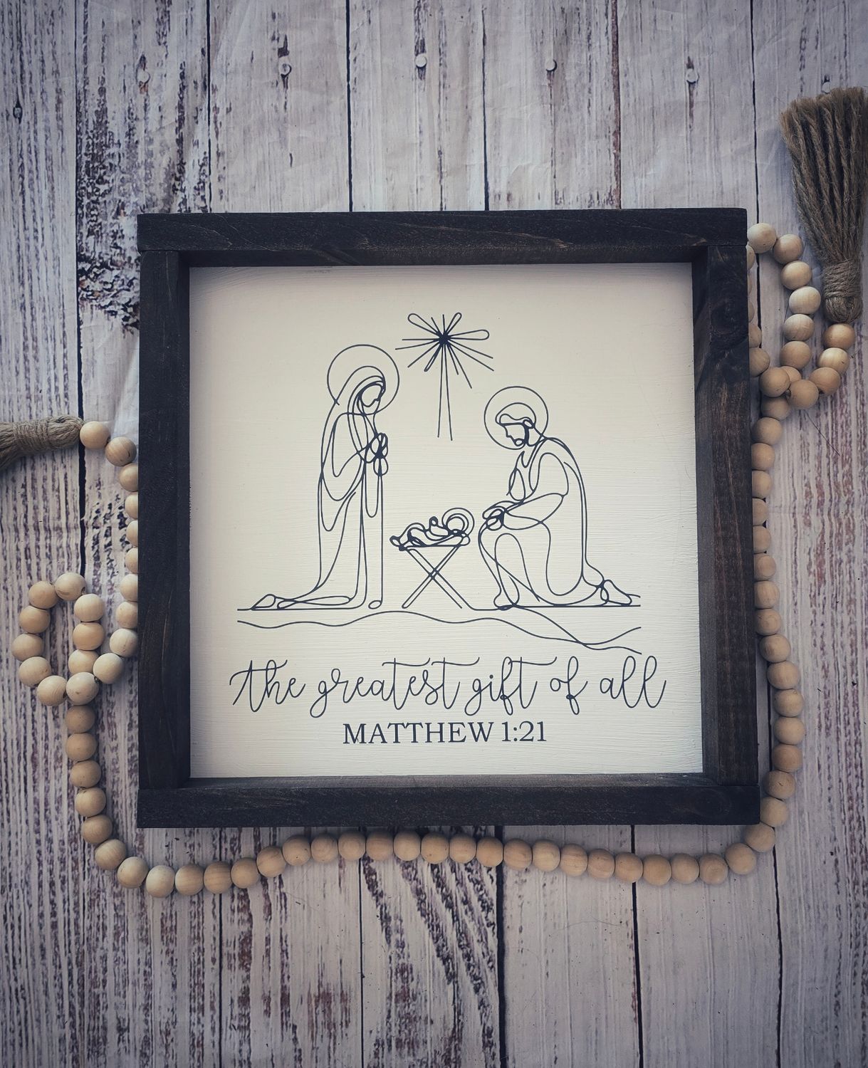 Greatest Gift of All Framed