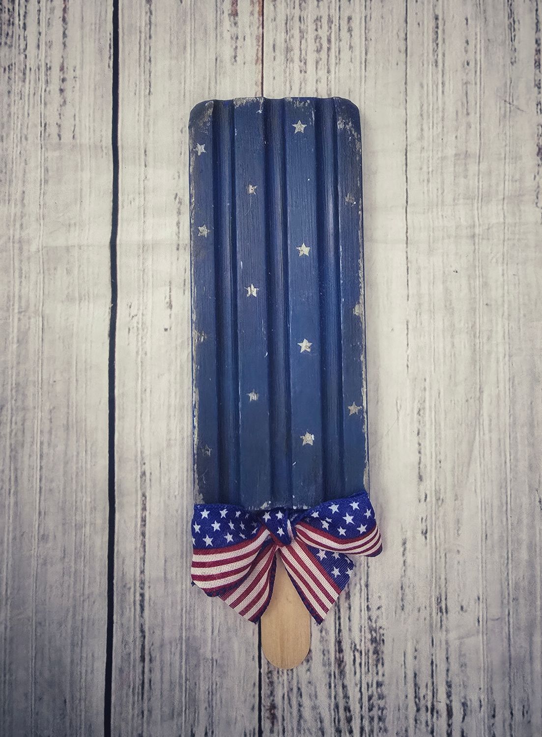 Blue Star Popsicle 