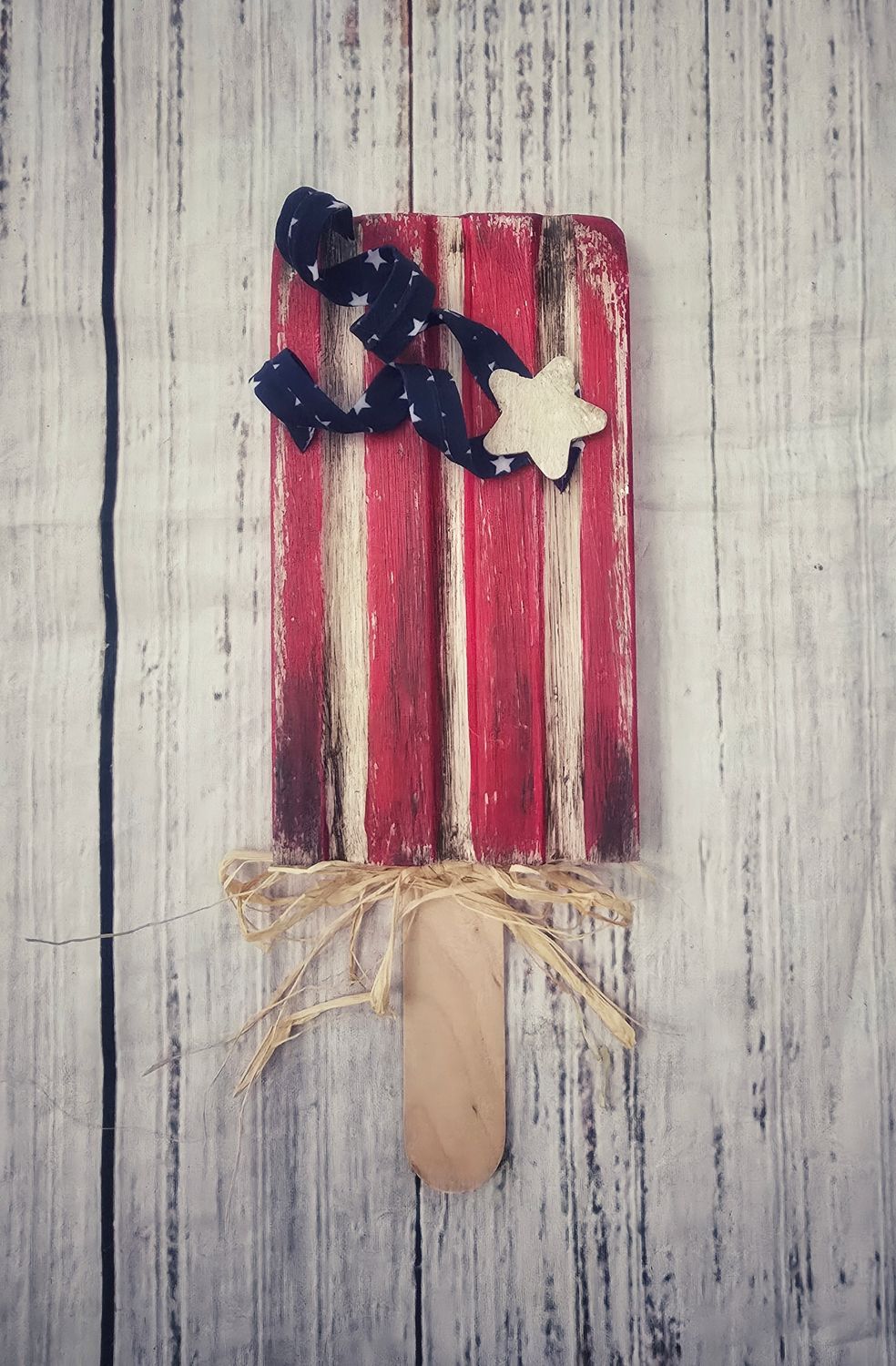 Red Stripe Popsicle 