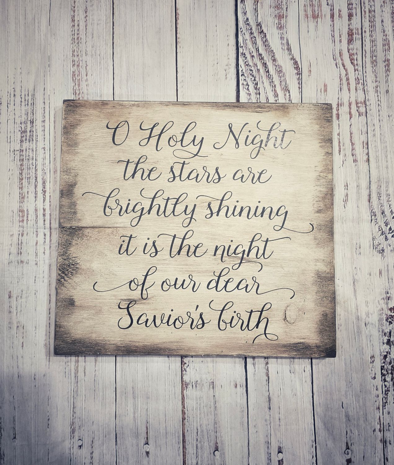 O Holy Night 12x12