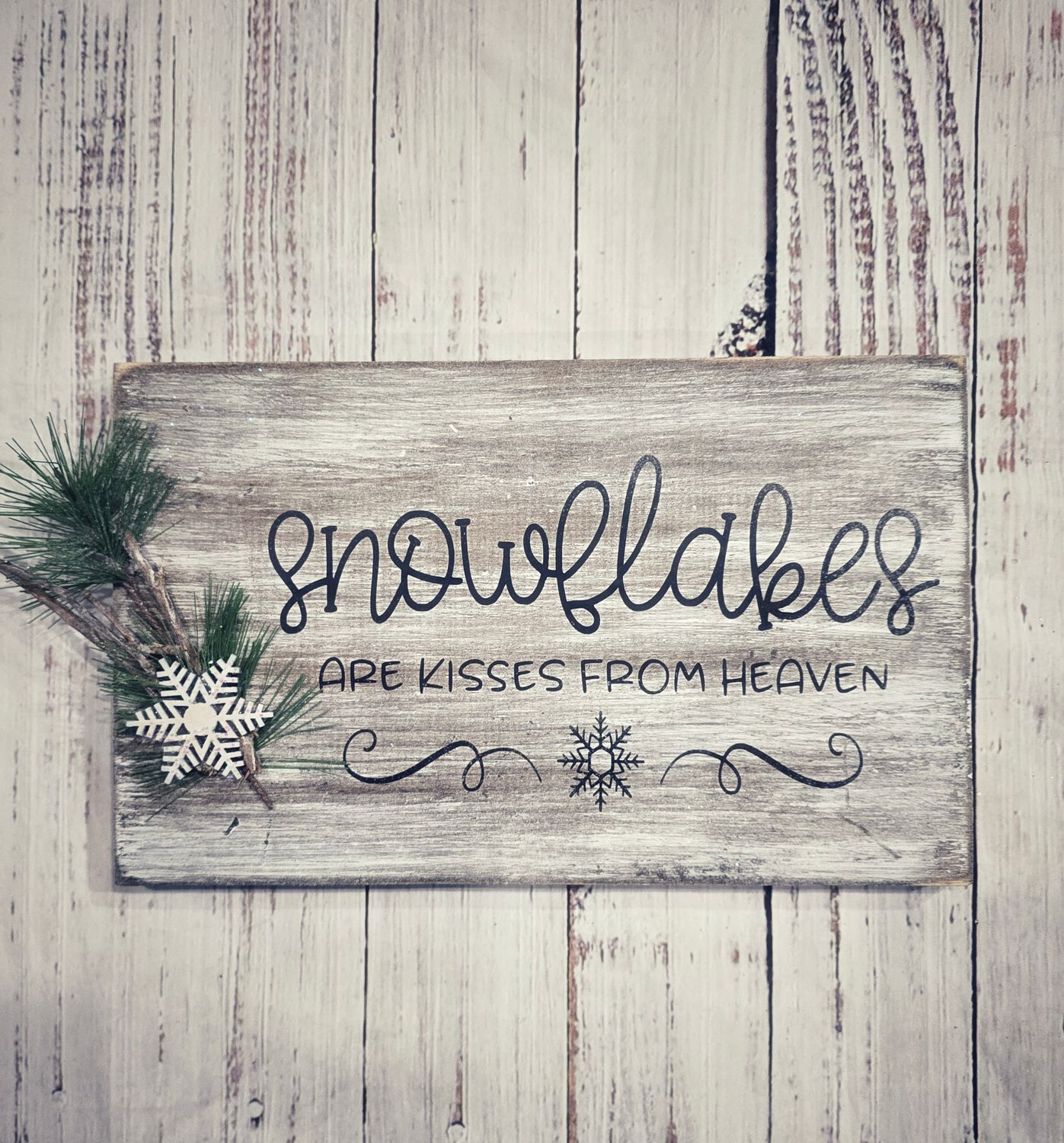 Snowflakes are Kisses