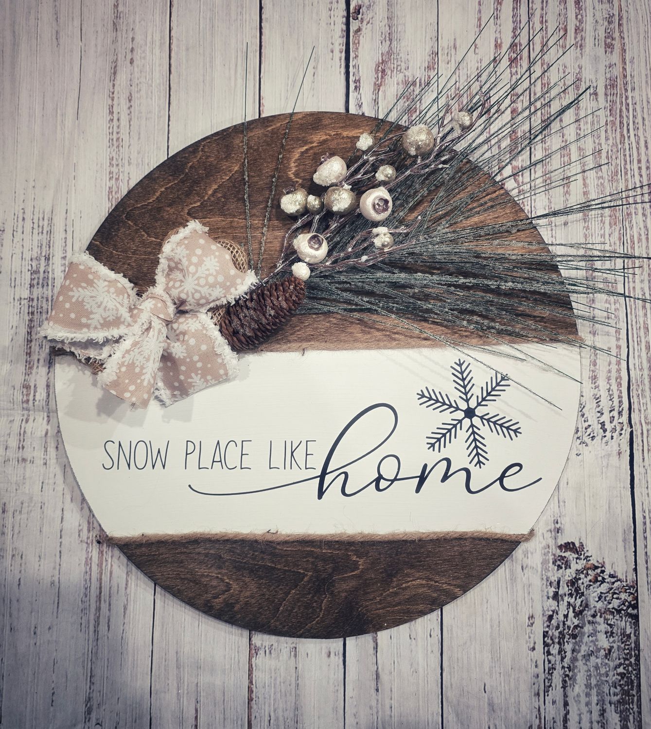 Snow Place Like Home Hanger