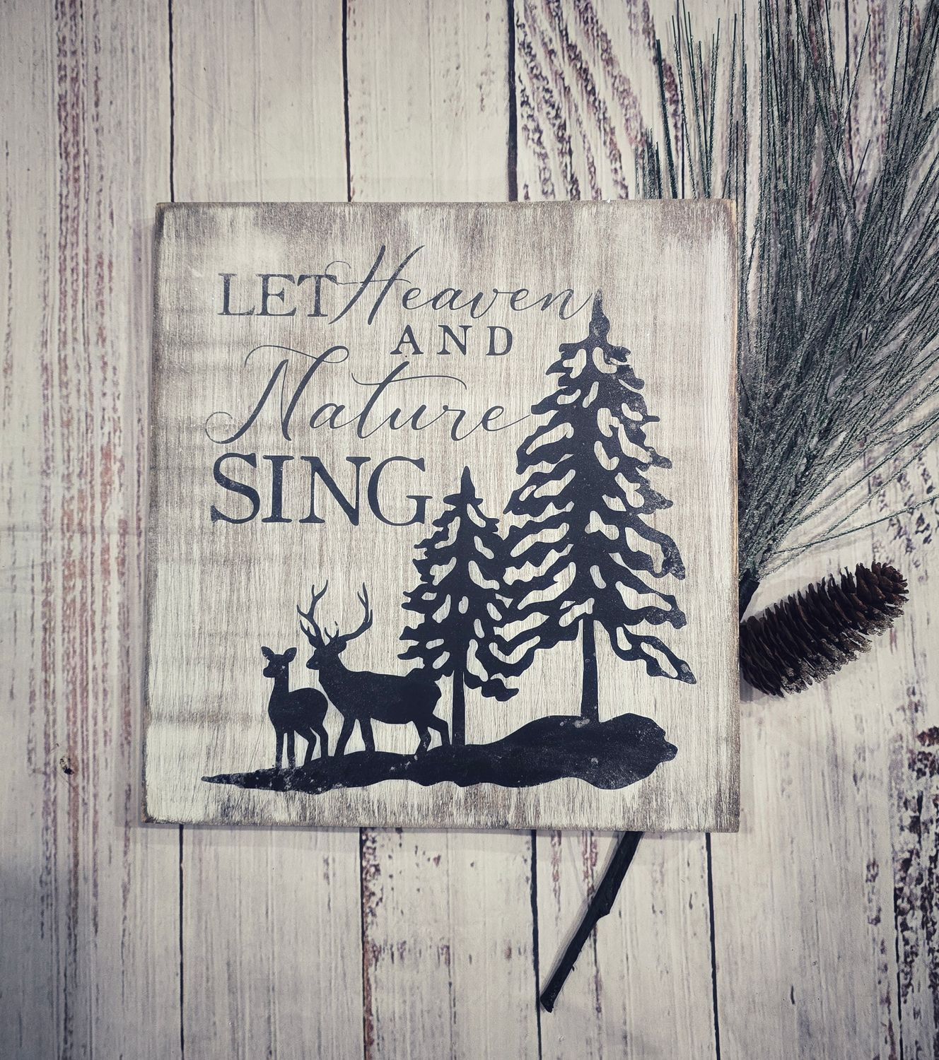 Let Heaven &amp; Nature Sing 10x10