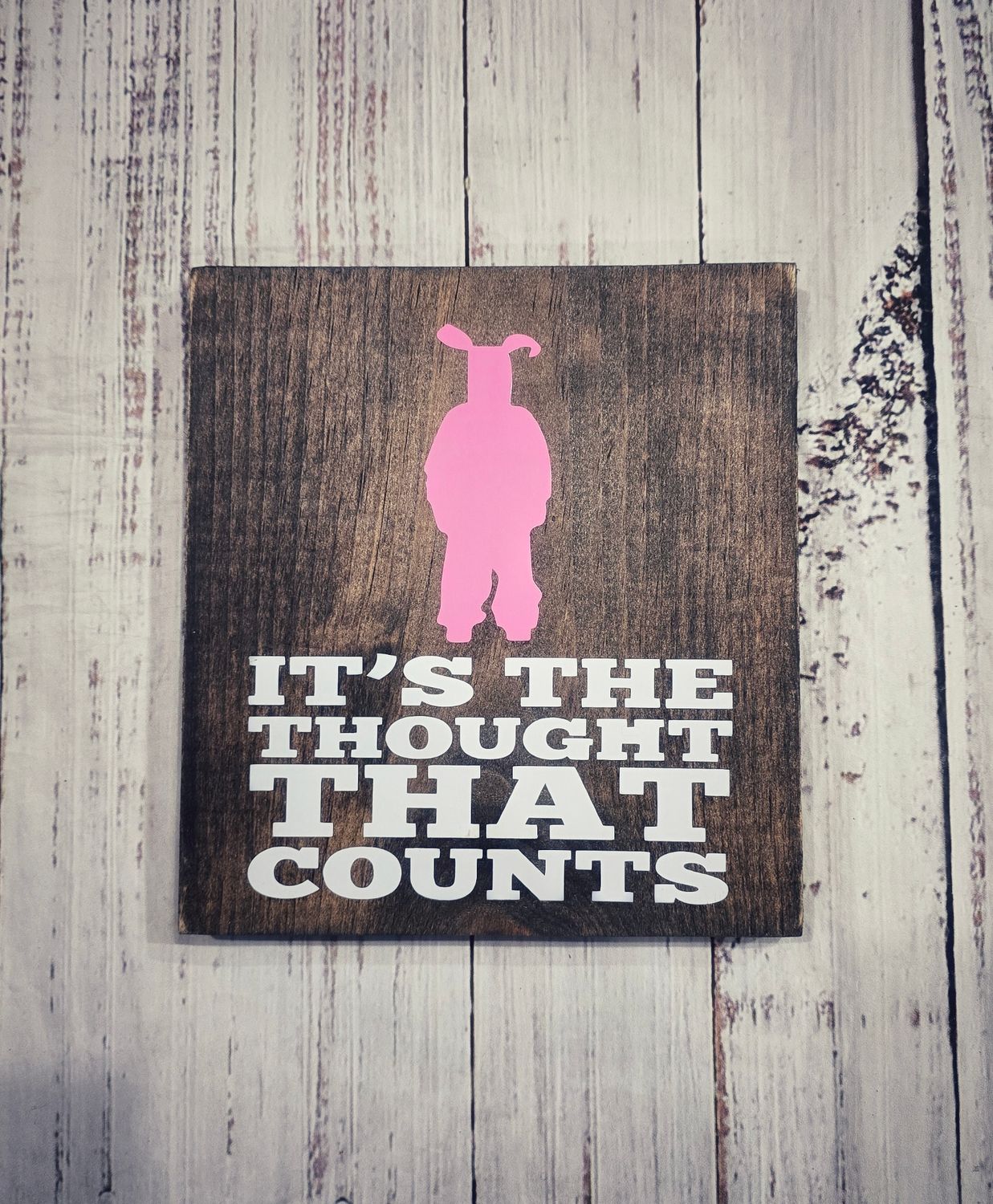 The Thought that Counts